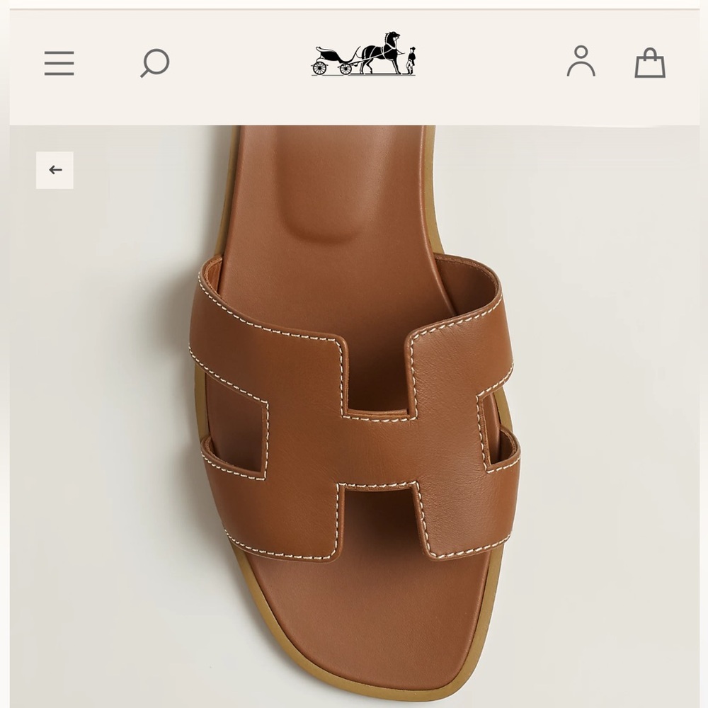 Hermes Oran Sandals